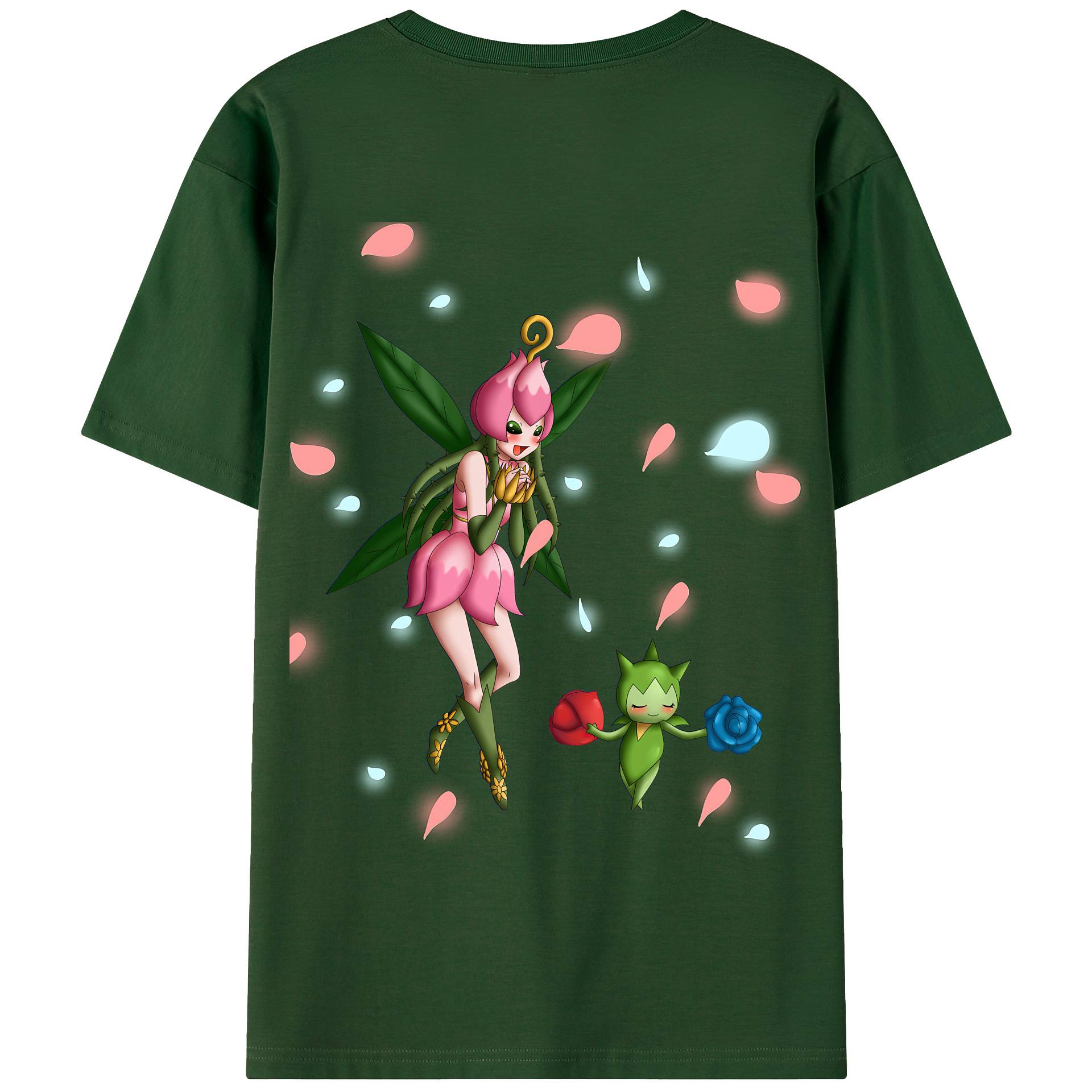 （画像用） Digimon デジタルモンスター/デジモン 綿100％半袖Tシャツ（背面プリント）